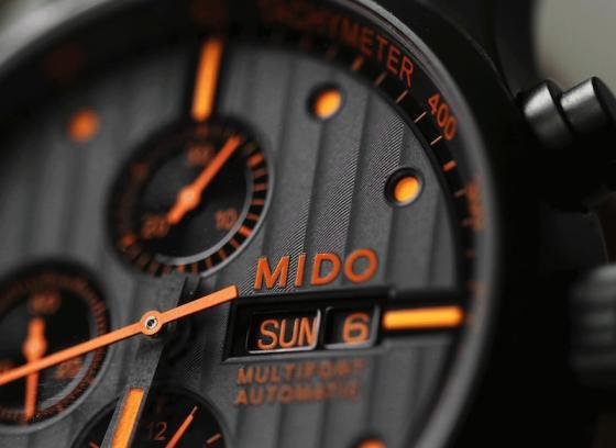 Mido - Introducing the Multifort Special Edition Orange Chronograph 