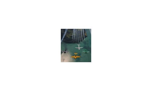 The Breitling fleet flies in formation
