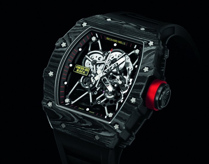 Richard Mille's SIHH 2014 novelty, the RM 35-01 - Inspired by Rafael Nadal