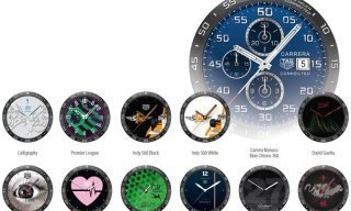 All the (official) dials of the TAG Heuer connected