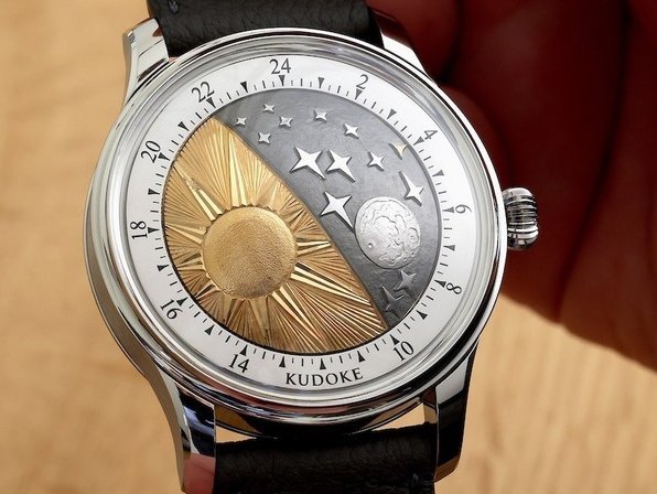 Kudoke 5 charts time in a new dimension with full day-night display