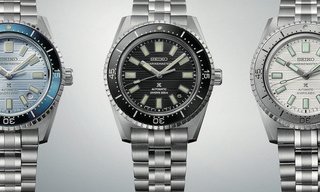 The global debut of three Seiko Prospex Marinemaster mechanical divers