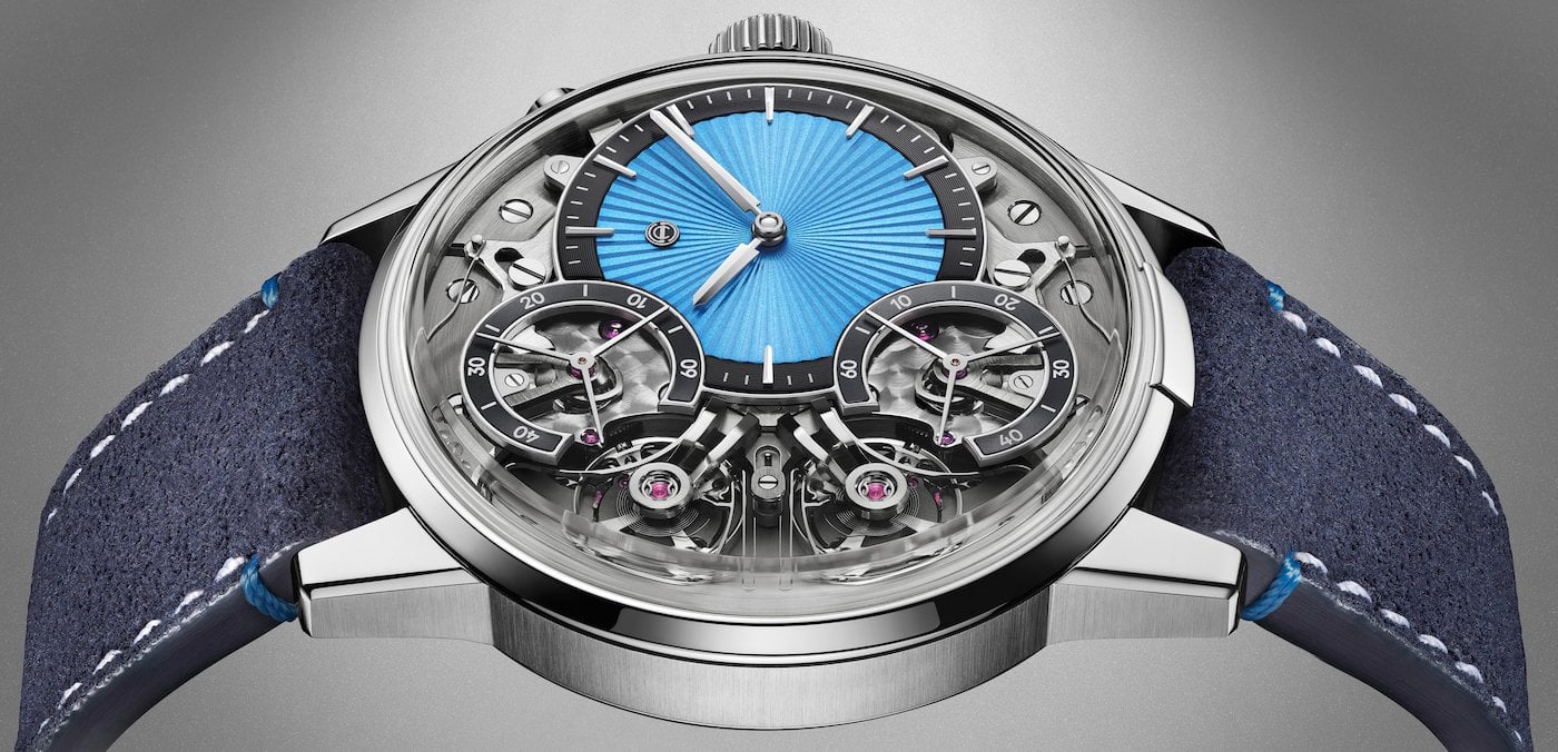 Armin Strom adds cool touch with Mirrored Force Resonance Ice Blue