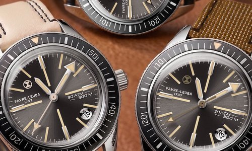 Favre Leuba and Jean Rousseau introduce three limited editions of the Deep Raider Revival