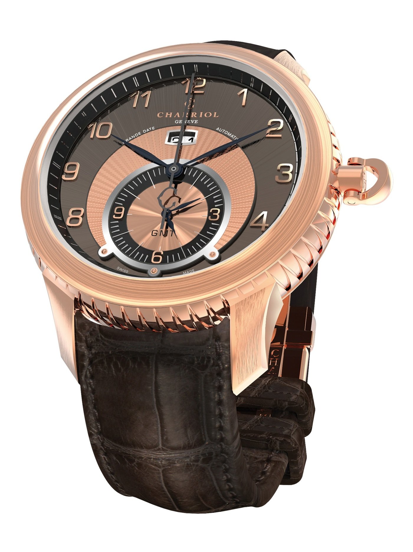 Charriol Colvmbvs™ Grande Date GMT