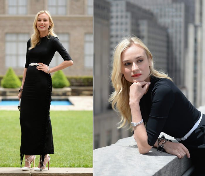 Diane Kruger at the Jaeger-LeCoultre movie launch in New York