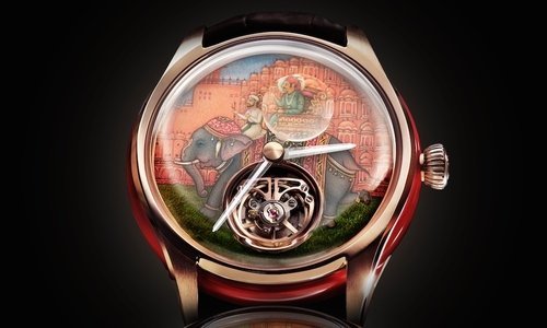 Indian leading watchmaker Titan impresses with Jalsa flying tourbillon