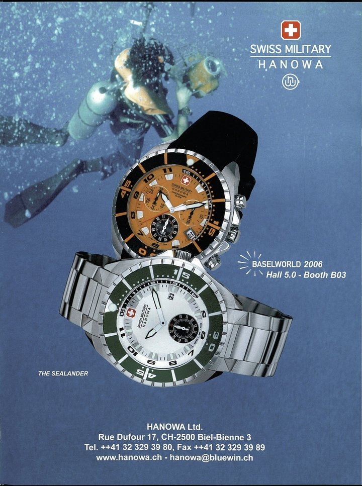 Shining a light on Swiss Military Hanowa