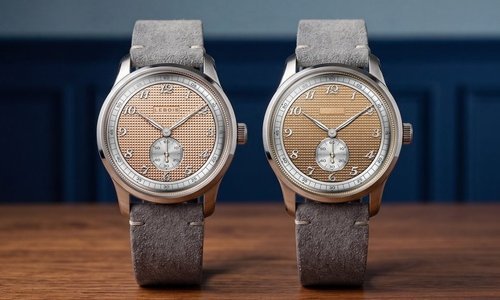 Lebois & Co introduces the Heritage Atelier Small Seconds Clous de Paris and Stroopwafel®