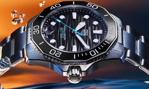 New TAG Heuer Aquaracer Professional 300 Date & GMT