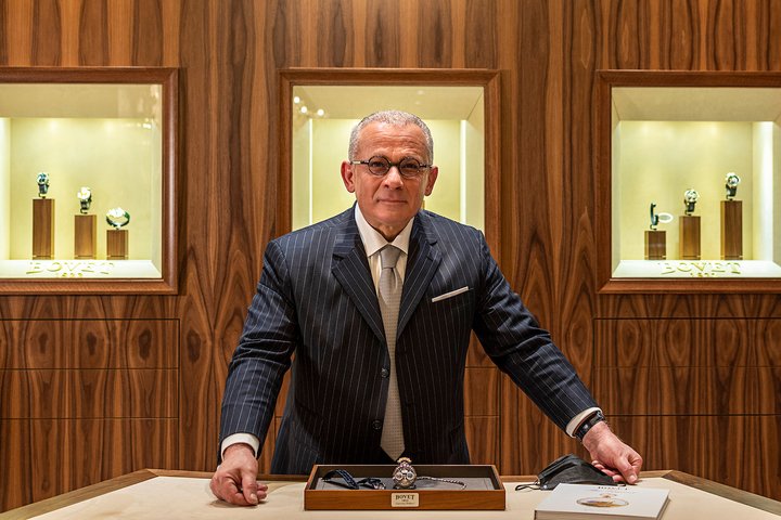 Pascal Raffy, owner of Bovet