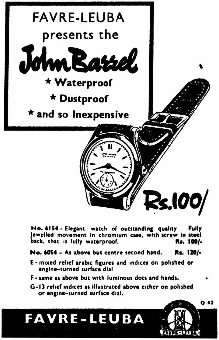 A history of Swiss watches in India