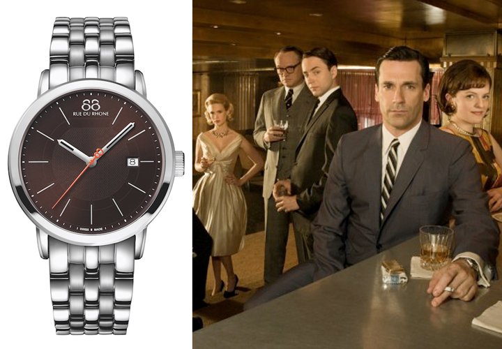 Limited Edition Mad Men 87WA140027 Watch by 88 Rue du Rhone