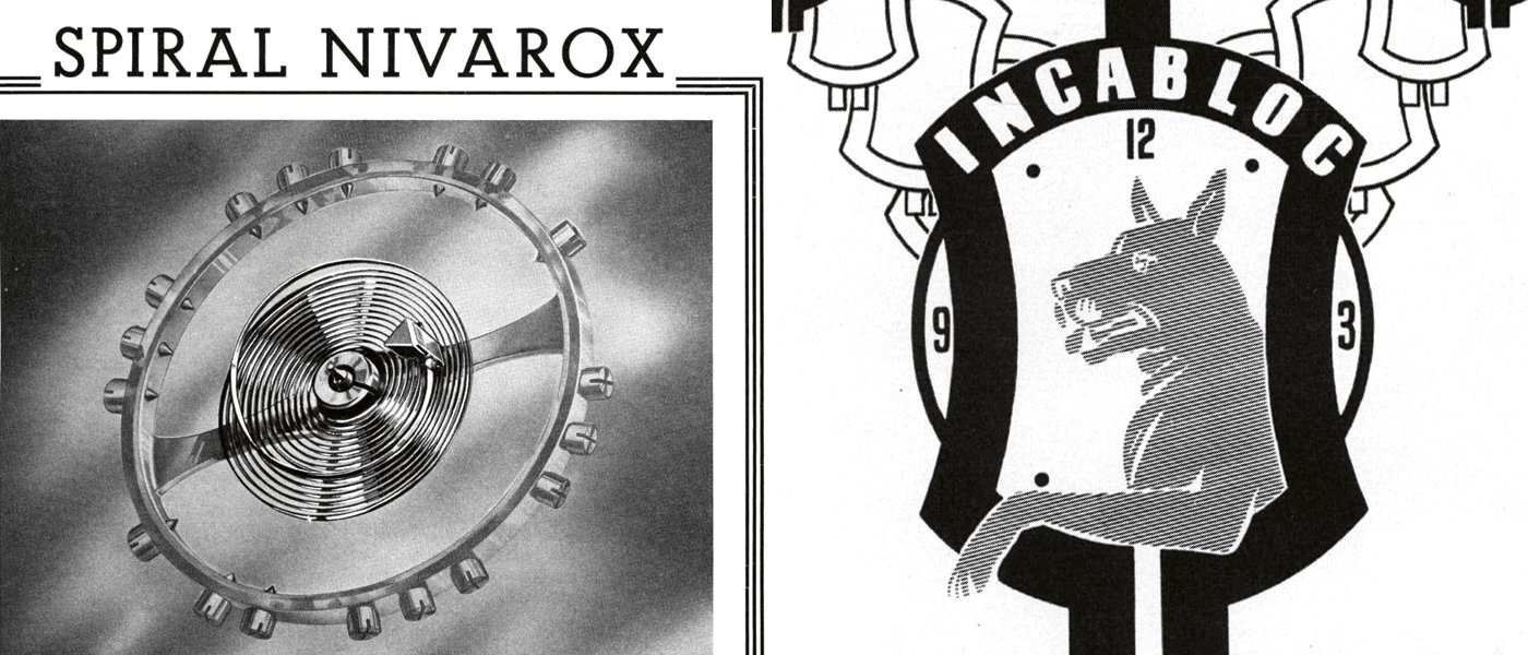 1933: The origins of Nivarox and Incabloc 