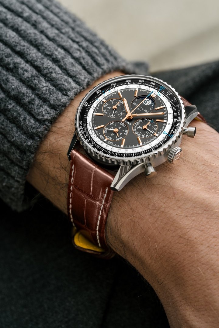 Breitling unveils the Navitimer Perpetual Calendar Chronograph in a high-altitude duo