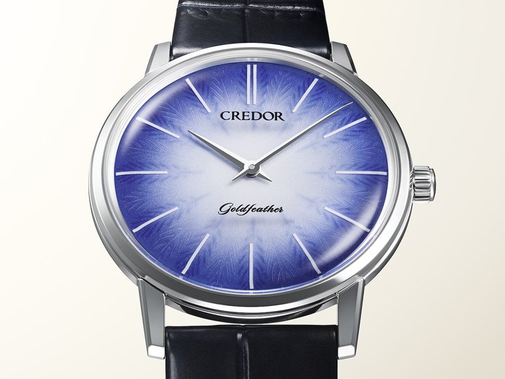 Credor celebrates the artistry of Imari Nabeshima porcelain in a new Goldfeather timepiece