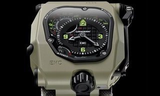 Urwerk EMC Time Hunter Desert Sage version