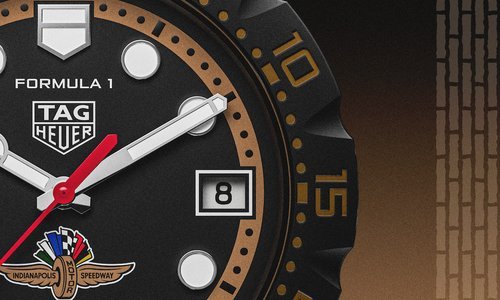 TAG Heuer unveils the Formula 1 Indy 500