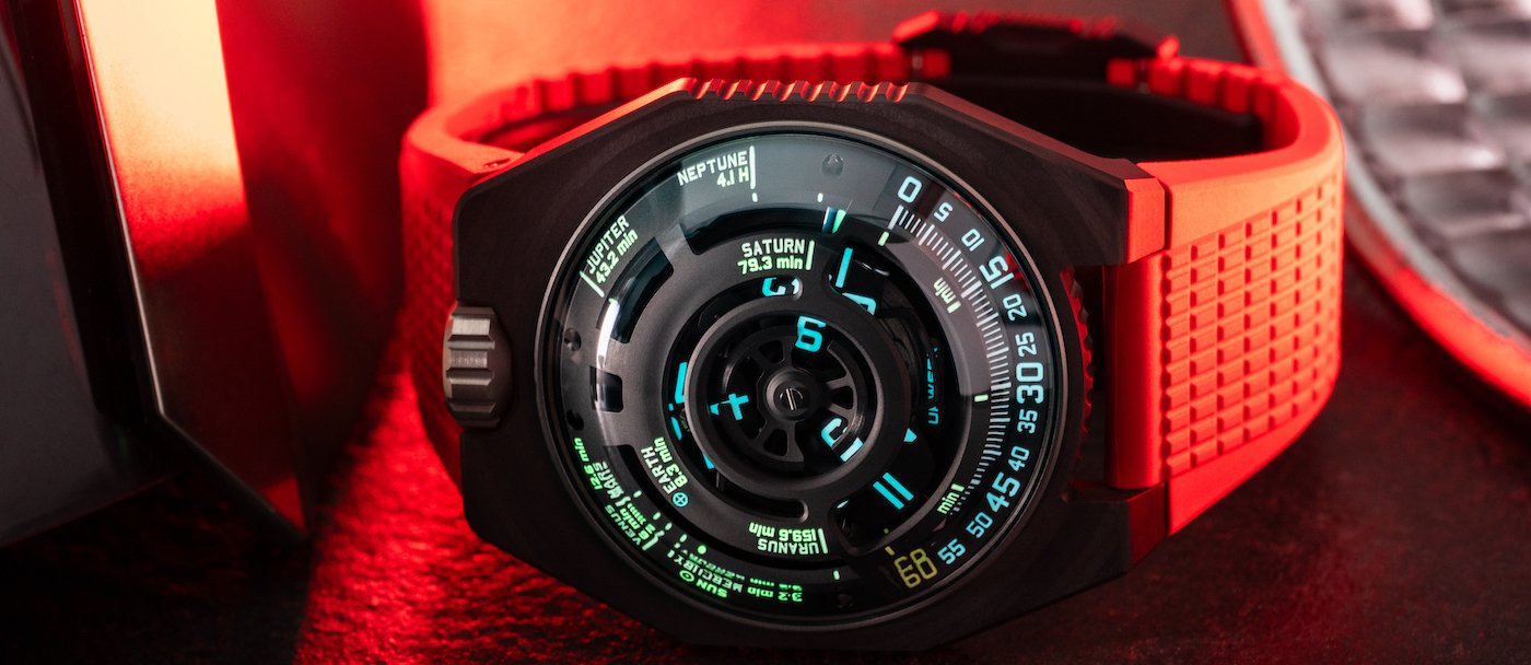 Urwerk presents the UR-100V “Lightspeed”