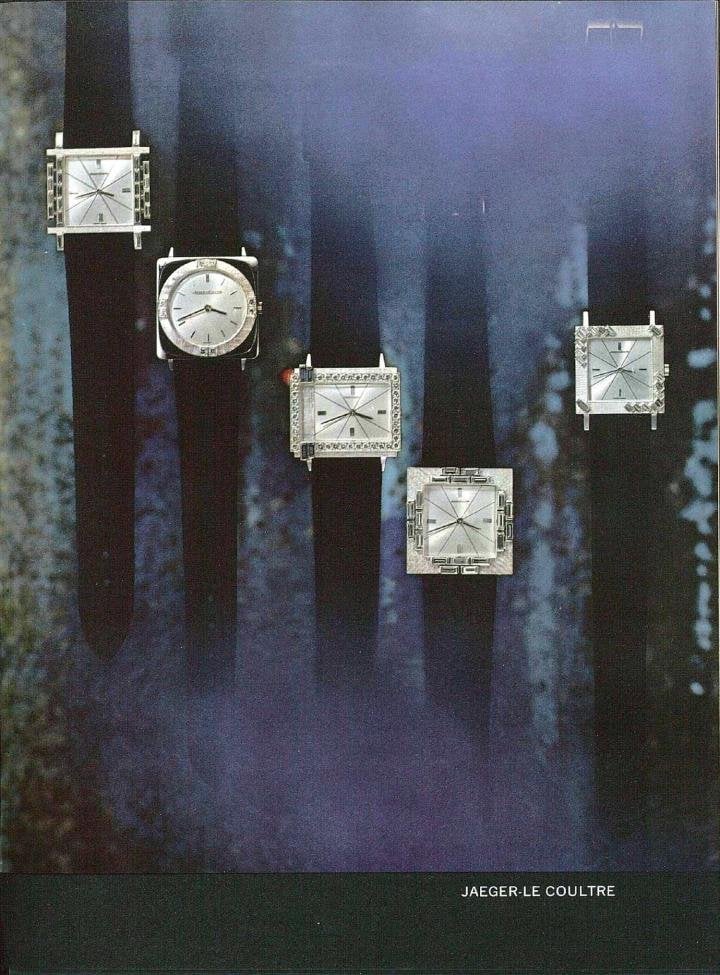A range of Jaeger-LeCoultre timepieces introduced during the Montres et Bijoux show.