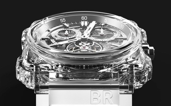 Bell & Ross goes bling with a new BR-X1 model made of sapphire