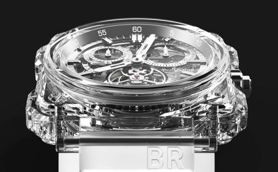 Bell & Ross goes bling with a new BR-X1 model made of sapphire