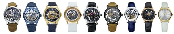 Initium provides access to more than 500,000 possible combinations of components (not counting the strap), which means that every participant can assemble their own unique watch.
