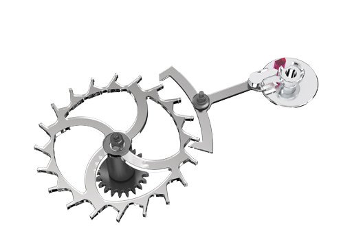 The carbon crystal escapement