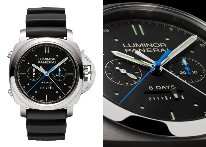 Panerai Luminor 1950 Rattrapante 8 Days Titanio – 47mm