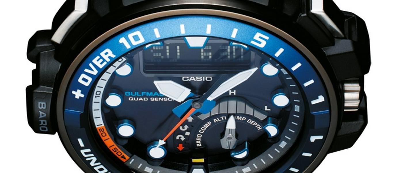 CASIO G-SHOCK GULFMASTER: Making waves