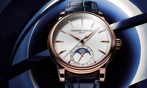 Frederique Constant Classic Moonphase Date Manufacture in full gold