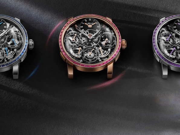 MB&F: Three brilliantly colourful bezels for the LM Perpetual
