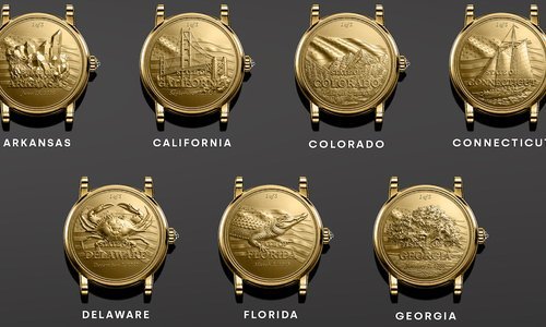Corum celebrates the 250th anniversary of the United States' independence with the Heritage Coin collection