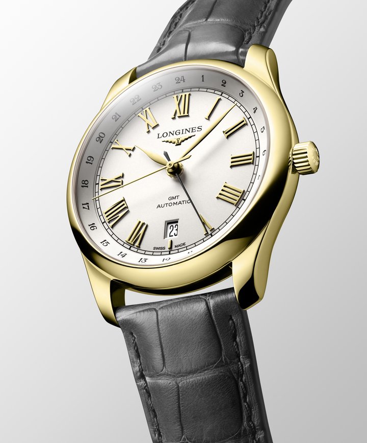 New: GMT models in gold in the Longines Master Collection