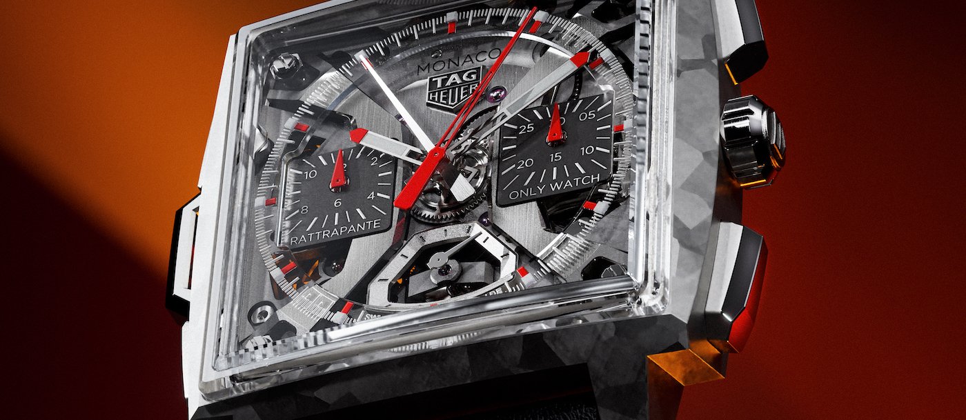 TAG Heuer presents its first ever Monaco Split-Seconds Chronograph for Only Watch