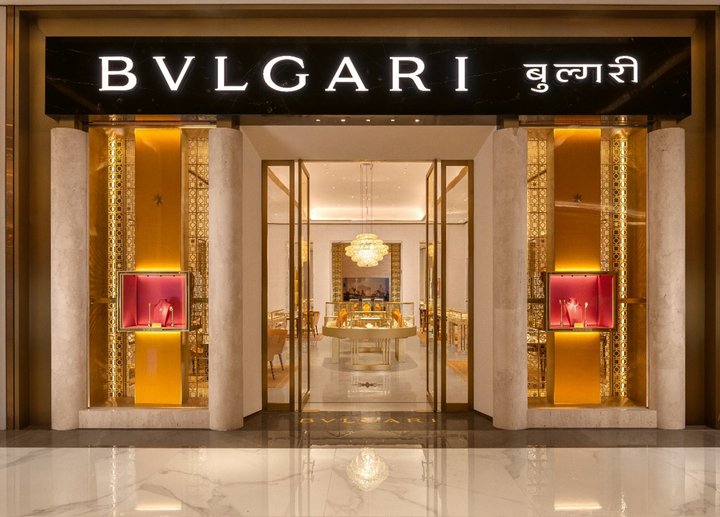 Bvlgari boutique at Jio World Plaza, Mumbai