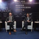 (From left to right) Richard Mille, CEO of Richard Mille, David von Gunten, CEO Audemars Piguet (Hong Kong), Alain Li, CEO Richemont Asia Pacific and Fabienne Lupo, Chairwoman & Managing Director FHH 