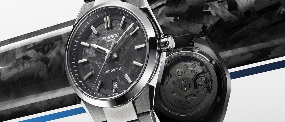 Casio unveils first-ever mechanical movement in its Edifice line