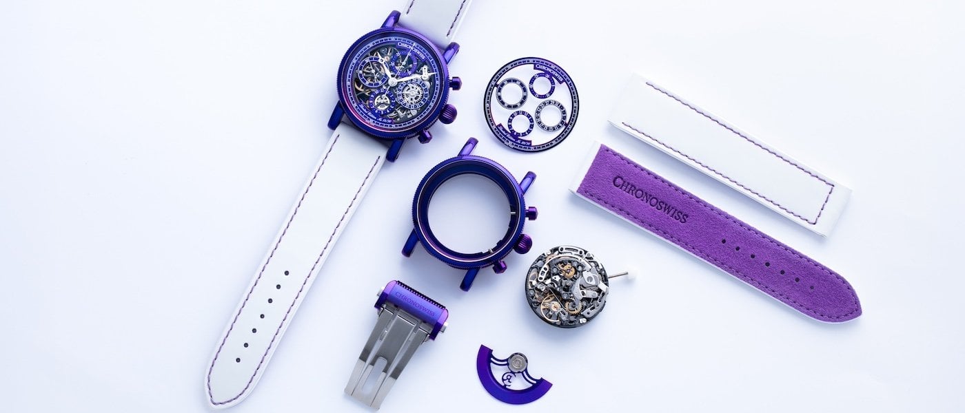 Chronoswiss celebrates 30 years of an icon with the Opus Purple Rain