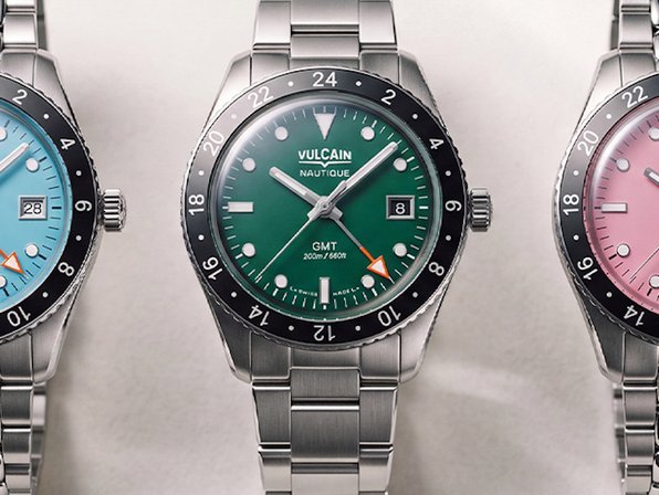 Vulcain: a new colour palette for the Skindiver Nautique GMT