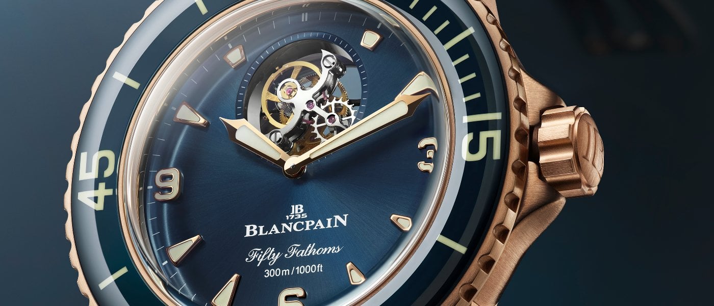 Blancpain: a new edition of the Fifty Fathoms Tourbillon 8 Jours