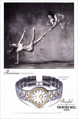 Raymond Weil 1994 Precision Movements advertisement
