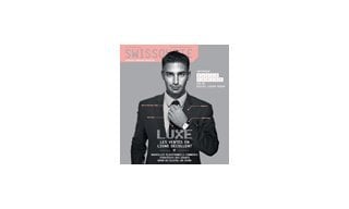 Digital Luxury Group's CEO on the cover of Swissquote Magazine