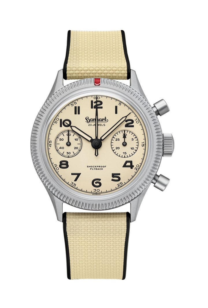 Hanhart 417 TI Desert Pilot: “TI” for titanium