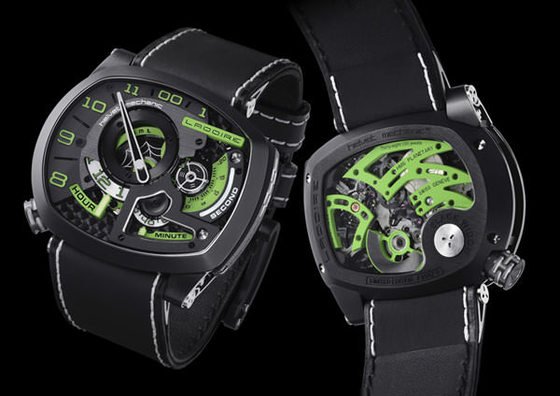 Ladoire Black Widow Mr Green watch