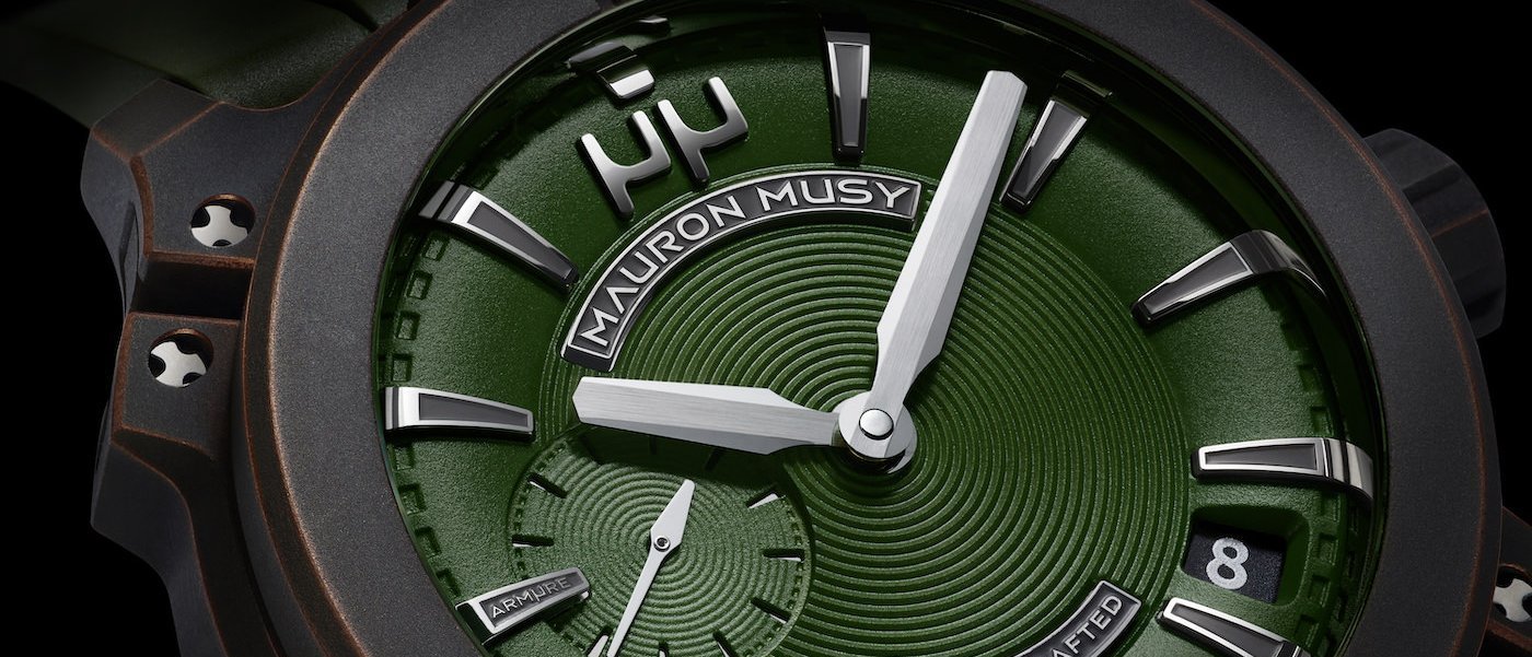 Mauron Musy's Armure now clad in Aged Hard Bronze limited to 88 pieces