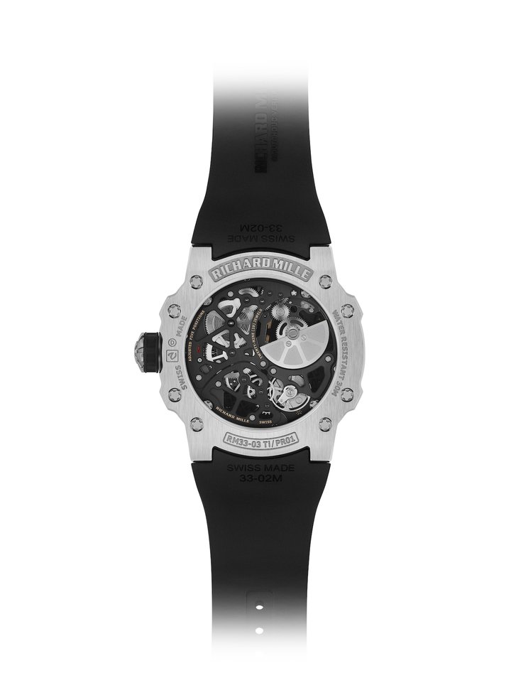 Richard Mille's new RM 33-03 Automatic fuses classic shape with futuristic form
