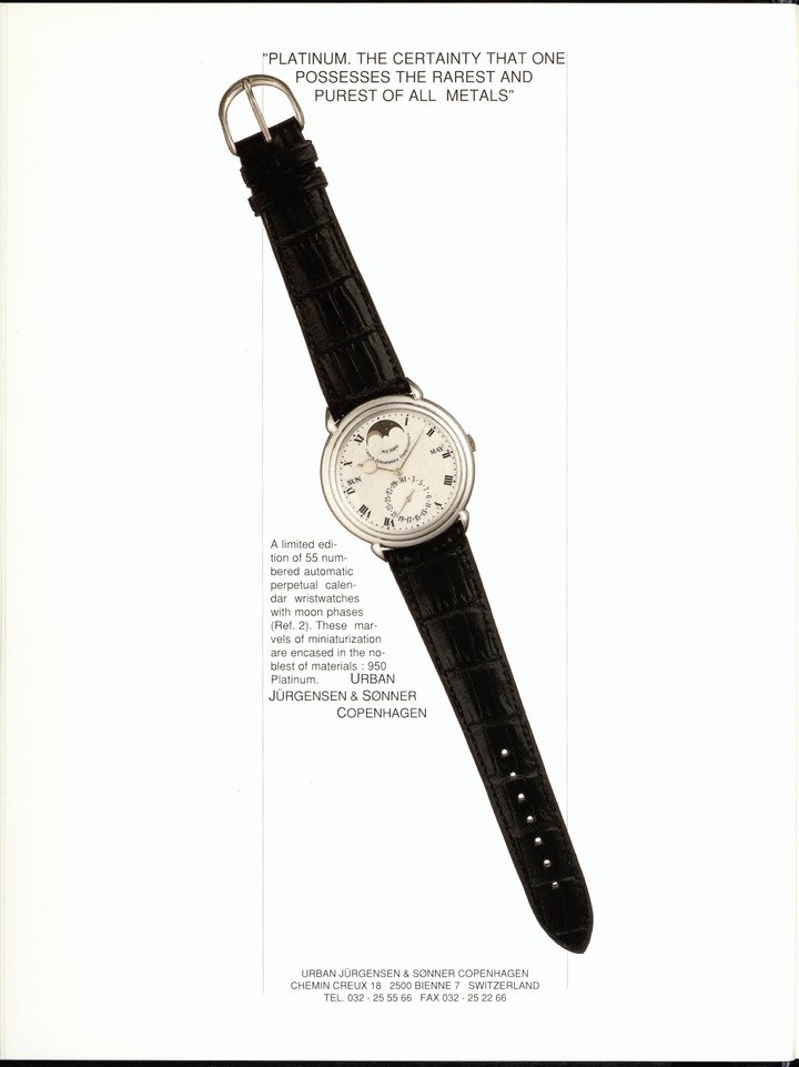 Urban Jürgensen's grand revival