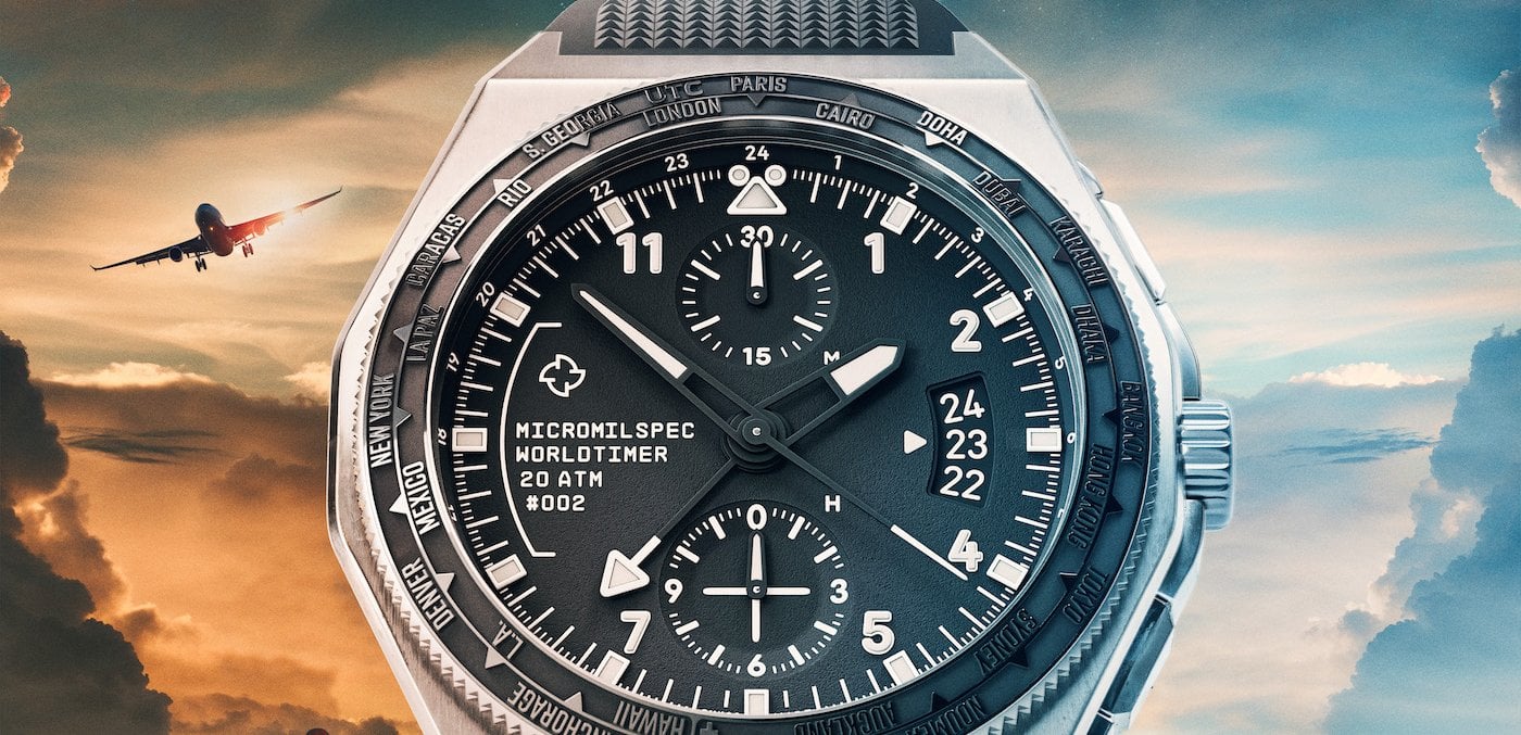 Micromilspec Expands Pilot Collection with Worldtimer