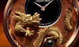Jaquet Droz Petite Heure Minute Relief Dragon